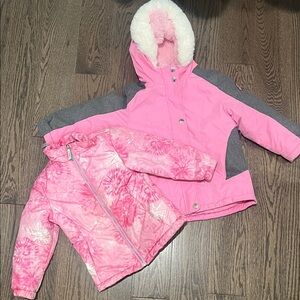ZeroXposur Pink and Gray Jacket